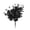 Black, variant on Black Eucalyptus Stems, Ngxiha Black Artificial Branches Artificial Leaves Faux Eucalyptus Stems Branches Dark Themed Home Decor Plants for Wedding Bouquet Home Decor