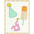 thumbnail image 2 of Zarris, Chariklia 15x18 White Modern Wood Framed Museum Art Print Titled - Pop Party III, 2 of 4