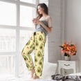 thumbnail image 5 of Xecao Avocados And Hearts Print Women's Straight Lounge Pajama Pants,The Epitome of Relaxed Sleepwear-Medium, 5 of 6