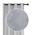 thumbnail image 1 of Jacquard Panel W 8 Grom (Chevron) (Silver) (84") - Set of 2, 1 of 1