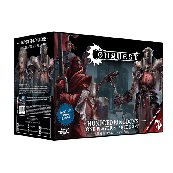 Para Bellum Wargames Hundred Kingdoms - One Player Starter Set (2025 Edition) New