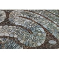 thumbnail image 2 of Mahan, Kathy 14x11 Black Ornate Wood Framed with Double Matting Museum Art Print Titled - Halls Hill Labyrinth II, 2 of 4