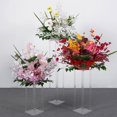 thumbnail image 1 of Accesorios de boda, columna cuadrada de cristal transparente, escenario de boda, área de bienvenida, decoración de ventana, estante geométrico, artículos de flores de acrílico, 1 of 1