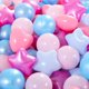 thumbnail image 3 of Pelotas para piscinas STARBOLO Star, 100 unidades, para niños pequeños con tienda de campaña, 3 of 9