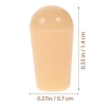 thumbnail image 2 of unbranded 10Ud Tapas Para De Guitarra Eléctrica En Plástico Amarillo Accesorios Duraderos Y Prácticos, 2 of 6