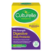 Culturelle Pro Strength Daily Probiotic, Proven to Support Digestive and Immune Health, Gluten-Free, 60 Capsules