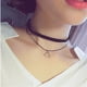 thumbnail image 2 of Collar estilo coreano, collar corto de encaje negro, elegante collar de estudiante de Corea del Sur, cadena de clavícula que combina con todo, 2 of 6