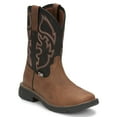 thumbnail image 2 of Justin Boots Boys Rush Square Toe Cowboy   Mid Calf Boots, 2 of 5