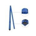 thumbnail image 2 of Conjunto de corbata de color sólido para hombres INSPIRE CHIC, corbata de moño preatado y pañuelo de bolsillo para el Día del Padre, corbatas para bodas y negocios, azul real, talla única, 2 of 7