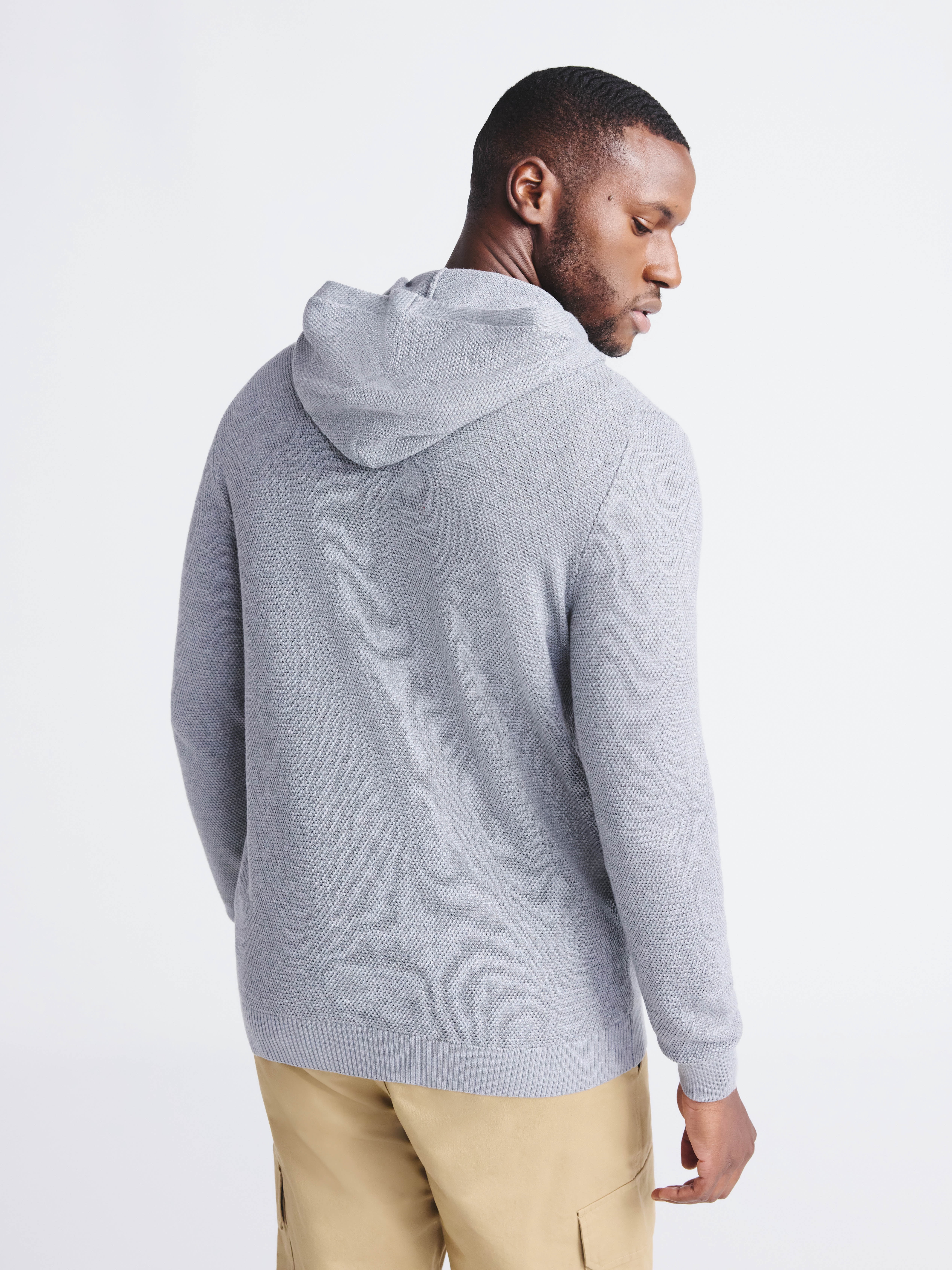 Free Assembly Men's Hoodie Sweater with Long Sleeves, Sizes S-3XL