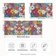 thumbnail image 2 of Yayeee Pillowcase King Size Set of 2 Satin Wrinkle Resistant Pillow Case, Whimsical Floral, 2 of 8