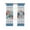 Green Blue White, variant on Teal Green Starfish Blackout Curtains, Light Blocking Print Window Curtains, Summer Coral Beach Conch Coastal Thermal Insulated Window Drapes for Living Room Kitchen Cafe 2 Panels, 84"W x 63"L