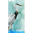 thumbnail image 2 of Robinson, Carol 9x14 White Modern Wood Framed Museum Art Print Titled - Delray Crane I, 2 of 4