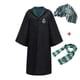 thumbnail image 4 of Capa para niños adultos, disfraz de Halloween, conjunto de sombrero, corbata y bufanda de la Escuela de Magia y Hechicería, 4 of 5