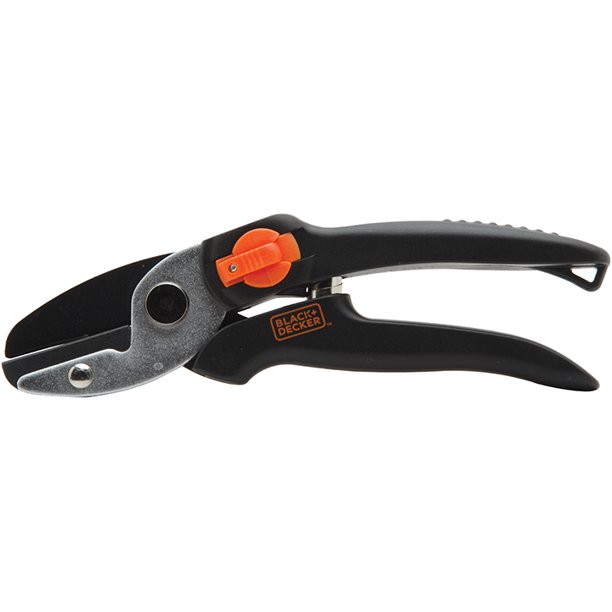 Black & Decker 8Inch Anvil Pruner with NonStick Blades BD1124