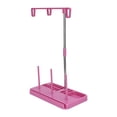 thumbnail image 2 of 3 Spools Holder, 3 Spools Rack Holder Easy To Assemble Thread Holder Stand One Set  For Household For Sewing Machines Pink,Beige, 2 of 8