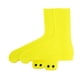 thumbnail image 2 of 2 cubrezapatillas de ciclismo, protectores versátiles para exteriores para mujer. Amarillo L, 2 of 9