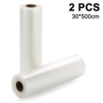 thumbnail image 1 of 2pcs Extra-Large Food Preservation Vacuum Bag Roll - Embossed Reticulated Nylon Plastic Bag - 30x500cm, 1 of 5