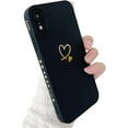 thumbnail image 7 of Compatible with iPhone XR Case for Women Girl,Cute Plated Creative Love Heart with Full Camera Lens Protection Case Soft Silicone TPU Anti-Scratch Protective Cover for iPhone XR 6.1＂-White, 7 of 7