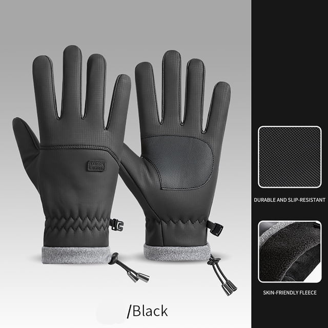 Tyidzon Gants de Cyclisme en Polaire pour Conduite en Extérieur