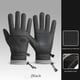 thumbnail image 1 of Windproof Fleece Driving Cycling Motorcycle Gloves Cold Weather Warm Lining Grip Steering Wheel Outdoor Sports Pair of 1, 1 of 8