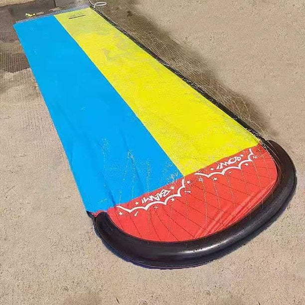 Double Slip and Slide, Water Splash and Slide (Newest 2022 Model) for Backyards Water Slide