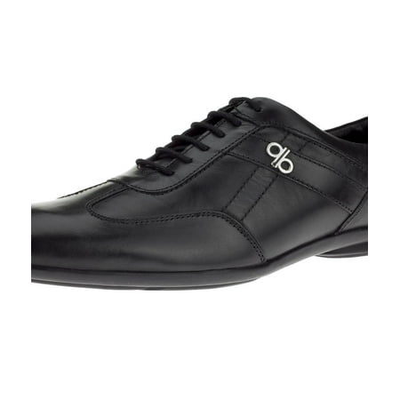 

Mens Feel Real Black Leather Comfort Shoes DTI DARYA