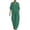 01 Green, variant on Women's Dressy Polka Dots 2 Piece Outfits - V Neck Shawl Collar Blouses & Wide Leg Pants Lounge Sets with Pockets