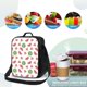 thumbnail image 4 of Disketp Hand Drawn Watermelon Bolsa Térmica Estampada para Almuerzo, Lonchera para Hombres y Mujeres Adultos, 4 of 7