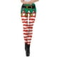 thumbnail image 2 of Leggings navideños ajustados con estampado de cintura alta, pantalones de yoga de moda para mujer F, 2 of 8