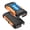 Orange, variant on 20000mAh Solar Charger Power Bank Built in Hand Crank and 24in Cable, 22.5W Portable Charger with 5 Output 4 Input, Flashlights & Compass Battery Pack Compatible for IPhone/IPad/Samsung/Pixle, Orange