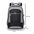 thumbnail image 2 of Mochila Belug De Viaje Laptop Gran Capacidad negro gris, 2 of 5