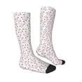 thumbnail image 3 of Fotbe Cute Rabbit print Women's Men's Novelty Crew Socks Cotton Socks Knee High Socks for Walking,Running,Nurses,Pregnancy, 3 of 9