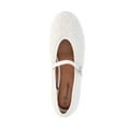 thumbnail image 4 of No Boundaries Women's Faux Shearling Mary Jane Flats, 4 of 5