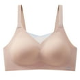 thumbnail image 1 of Non Wired Bra Women's Padded Full Cup Bra Without Underwire With Padding Seamless Womens Comfort Workout Sports Bra Compression Bra Bra's Extra Support Sports Bra Athletic Sports Bras for Women, 1 of 5