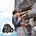 thumbnail image 2 of Climbing Fall Protection Device, Climbing Ascender Fall Protection Belay Device, Aluminum Alloy Climbing Rope Grab, Rock Climbing Rope Grip for Mountaineering, Tree Arborists, Rescue, Aerial Work, 2 of 5