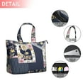 thumbnail image 2 of Pioneer Flower Floral Print Pattern Travel Tote Bags for Women Carry On,Large Weekender Bags for Women Travel,Multi Functional Duffle Bag for Work,Shopping,Sports, 2 of 5