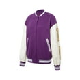 thumbnail image 2 of Franhais Women's Long Sleeve Patchwork Coat, Button-Down Sports Tops, Double Size Pockets Outwear, 2 of 8