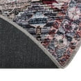 thumbnail image 5 of Unique Loom Mangata Collection Area Rug - Maya (3' 11" Round Multi/Blue), 5 of 11