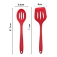 thumbnail image 2 of 2Pieces - Kitchen Utensil Set Heat Resistance to 480°F - Hygienic One-Piece Design Silicone Utensil Set, 2 of 5