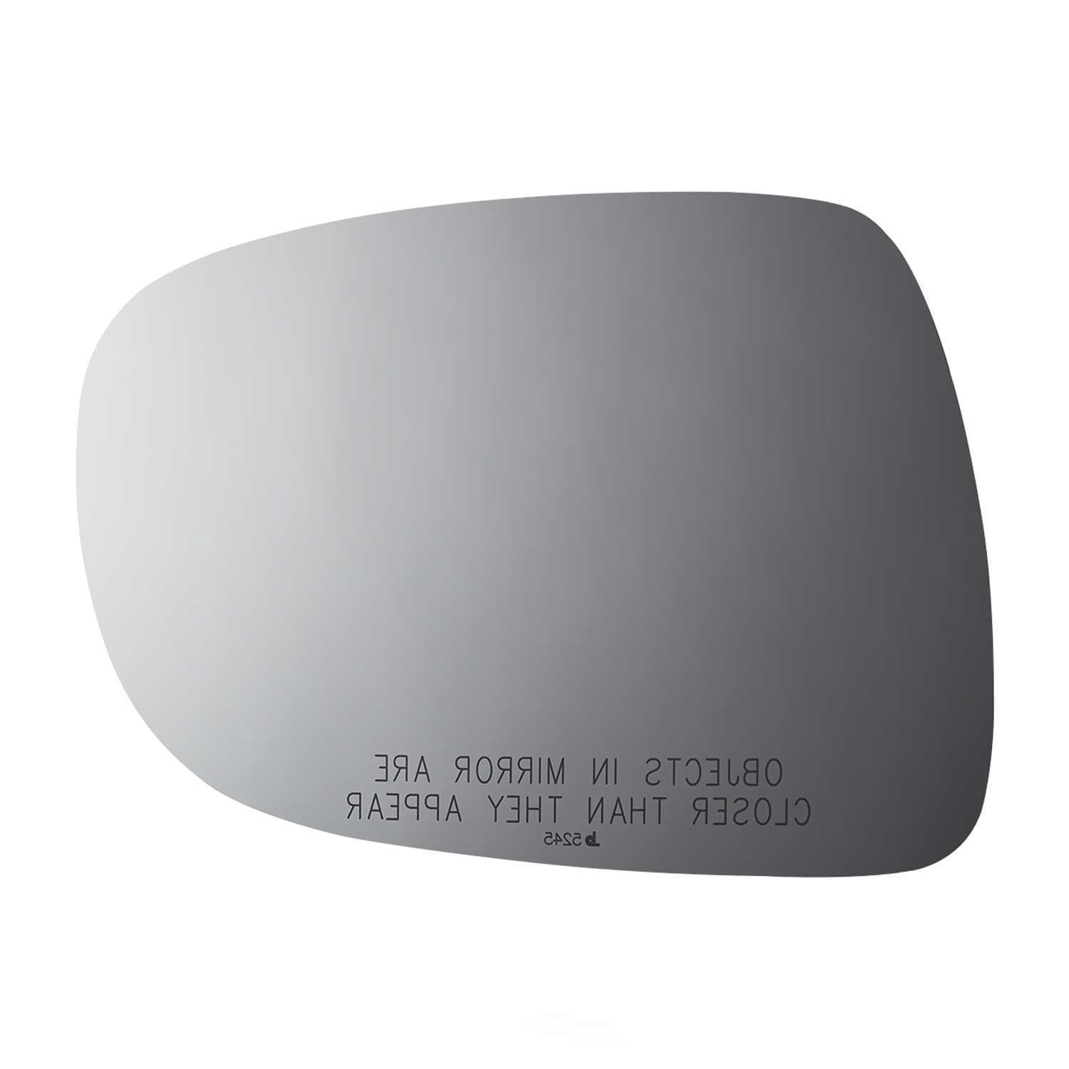 Burco Side View Mirror Replacement Glass - Clear Glass - 5245
