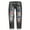 Black, variant on Aayomet Jean Bell Bottom Pants for Women plus Size Womens Jeans Independence Day Print Ripped Pants,Dark Blue XL