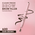 thumbnail image 4 of COVERGIRL Clean Fresh Brow Filler Pomade Pencil, Dark Brown 600, .007 oz, 4 of 15