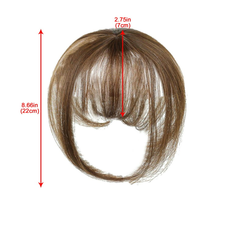Woxinda Dryer Hair Catcher Silk Bonnet for Long Hair Bangs Wig Female 3D Air Bangs Wig Piece Invisible Natural Multi-Directional Bangs, Boy's, Size