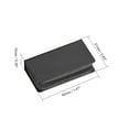 thumbnail image 3 of Uxcell Glass Door Magnetic Catch Latch Set Plastic Magnet Metal 2 Pack, 3 of 6