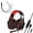 Red, variant on Whaledi Surround Sound Gaming Headset 3.5mm Wired Noise Cancelling Headphone with Mic