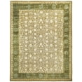 thumbnail image 2 of SAFAVIEH Silk Road Barrfind Border Wool Area Rug, Ivory/Sage, 7'6" x 9'6", 2 of 7