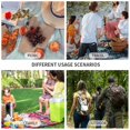 thumbnail image 7 of Generic Telescopic Handle Ice Bag For Outdoor Picnic Large Capacity Rolling Cooler With Wheels Portable Insulated Box For Car Use, 7 of 7