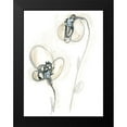 thumbnail image 2 of Vess, June Erica 15x18 Black Modern Framed Museum Art Print Titled - Monochrome Floral Study VIII, 2 of 5