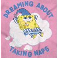 thumbnail image 2 of SpongeBob Dreaming About Taking Naps Romper Boys or Girls Infant Baby Brisco Brands 12M, 2 of 6